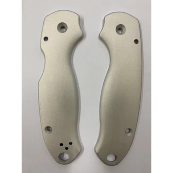 1 чифт поръчкови везни за дръжка от алуминиева сплав за ножове Spyderco C223 Para3