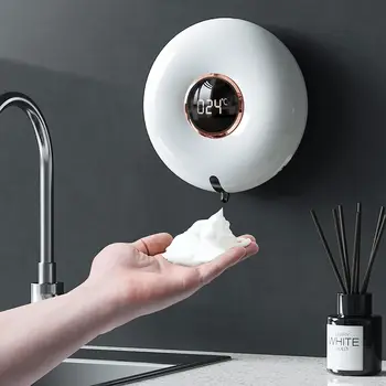 280ml Интелигентен дозатор за сапун Автоматичен стенен безконтактен дозатор за течен сапун за баня кухня