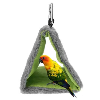 Bird топло гнездо висящи хамак къща зимни домашни любимци доставки клетка навес палатка плюшени скривалище спално легло за папагали