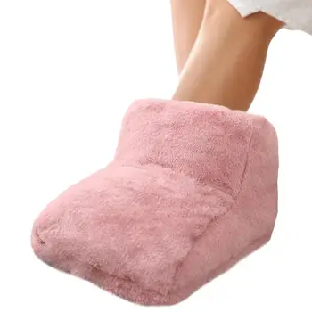Full Wrap Winter USB зареждане Electric Foot Heating Pad Universal Soft Plush Washable Foot Warmer Heater Foot Warming Mat