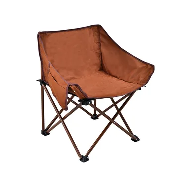 Iron стомана къмпинг стол сгъваема тегло 2.8 кг натоварени 100 кг Оксфорд кърпа открит сядане стол възрастен с обратно подкрепа пикник