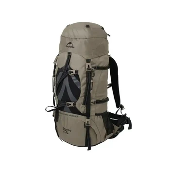 Naturehike 70L туристическа чанта на открито раница къмпинг катерене голям капацитет пътуване раница спортен пакет пътуване с дъжд