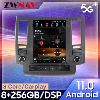 За Infiniti FX35 FX45 2003-2006 CARPLAY Android 11 Автомобилен радио стерео приемник Авторадио мултимедиен плейър GPS навигация