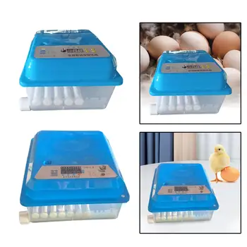 Инкубатор за яйца за пилета с автоматичен контрол на температурата на завъртане на яйца Люпилня машина за пъдпъдъчи патици гъска гълъб ферма