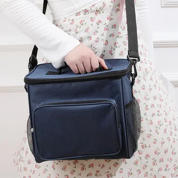 Кутия за обяд за възрастни Запазване на свежестта Термична чанта Нова оксфордска кърпа рамо чанти за обяд Преносими чанти за пикник на открито Bento чанти