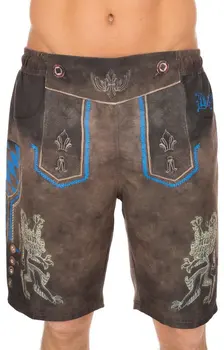 мъже Октоберфест Ежедневни панталони Баварски традиционни бродирани шорти Разпродажба на едро Дропшипинг