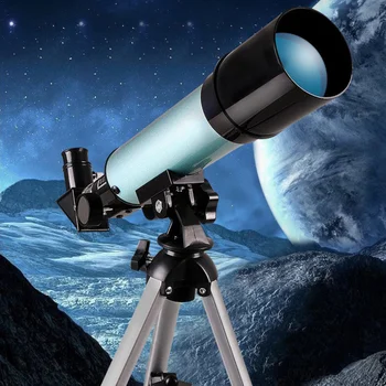 Професионален астрономически телескоп Мощен монокулярен бинокъл за далечни разстояния Лунно космическо наблюдение на планетата Подаръци за дете