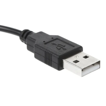  1.2m кабел 2-в-1 подмяна кабел за зареждане линия черен за PSP