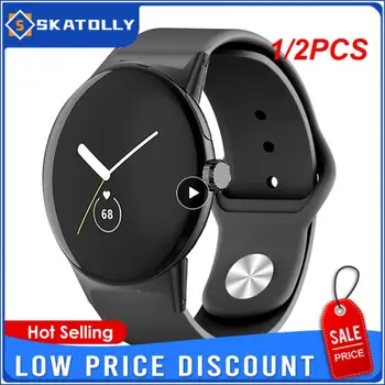 1/2PCS 20MM 22MM каишка за Ticwatch 2020/ 3 GPS/E2/ Смарт часовник Band силиконови ремъци за TicWatch E Tic Watch 2 C2