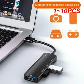 1 ~ 10PCS тип C хъб сплитер USB-c хъб многофункционален USB мулти порт мулти USB USB няколко порта USB хъб 3 0 високоскоростен щепсел и