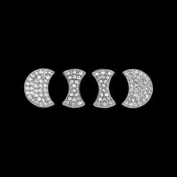 1 бр. Автомобилен стайлинг 3D диамантен стикер волан преден заден пенлив емблема значка лого стикер стикер за кола стикери