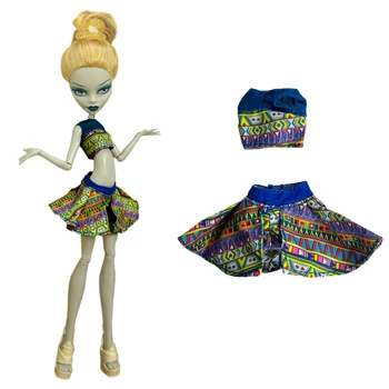 1 Комплект вечерна рокля за чудовище Висока кукла дресинг ежедневни облекла ръчно изработени дрехи облекло кукла облекло комплект за 1/6 кукла играчки
