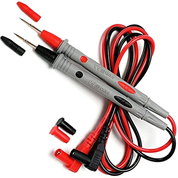 1 Комплект мултицет волтметър кабел универсални измервателни клещи ултра фина игла тестер сонда електрическо оборудване тест олово кабел комплект