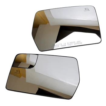 1 чифт автомобилни предни отопляеми странични огледала за обратно виждане с сляпо петно BL3Z-17K707-D BL3Z-17K707-E Fit за Ford F-150 2011-2014