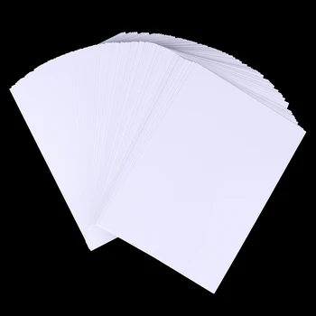 100 листов мастиленоструен печат Високогланцова фотохартия Едностранна фотохартия с висока вярност