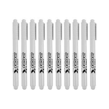 10PC течна креда писалка маркер за стъклени прозорци черна дъска бяла