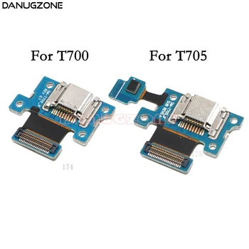 10PCS / Lot USB порт за зареждане конектор зарядно устройство Dock Flex кабел за Samsung Galaxy Tab S 8.4 T700 T705 SM-T700 SM-T705
