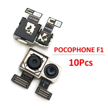 10Pcs / Lot, оригинален за Xiaomi Pocophone Poco F1 задна основна задна камера Flex кабелни резервни части Части за ремонт на мобилни телефони
