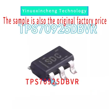 10PCS/LOT Оригинален оригинален TPS70925DBVR SDC ниско напрежение регулатор на ниско напрежение (LDO) чип СОТ-23-5