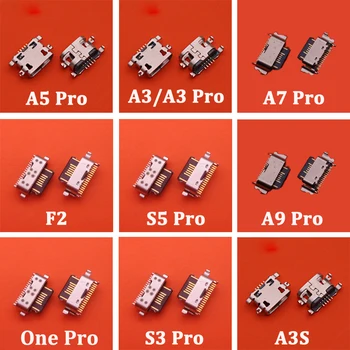 10Pcs За UMI Umidigi A3 A5 A7 A9 Pro S3 S5 Pro A3S F2 порт за зареждане Замяна на микро USB гнездо Plug конектор Ремонтни части