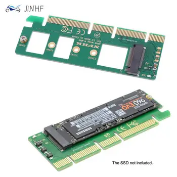 1PC NVMe M.2 NGFF SSD към PCI-E PCI Express 3.0 16x X4 адаптер щранг карта конвертор SSD платка компютърни връзки