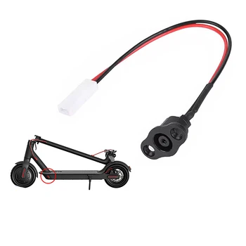1Pc зарядно устройство за зареждане на линия интерфейс дупка капачка за M365 електрически скутер с червен черен гумен капак скутер аксесоари