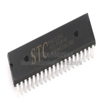 1PCS Оригинален STC (Macro Crystal) вграден STC89C52RC-40I-PDIP40 изтегляне на програмата MCU
