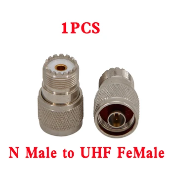 1Piece UHF SO-239 PL-259 TO BNC N SMA UHF SO239 PL259 мъжки женски RF конектор адаптер тест конвертор
