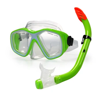 2023 Нови професионални очила за плуване против мъгла за мъже Дамска подводна маска Маска за гмуркане Шнорхел Комплект тръби за шнорхел