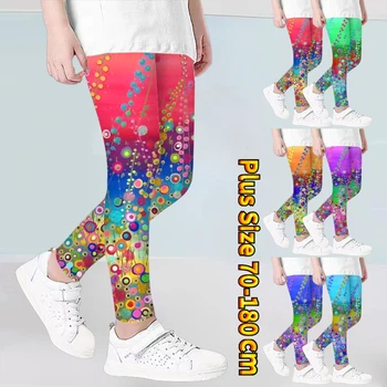 2023 Пролет и есен мода йога панталони случайни гамаши дизайн печатни панталони нови момичета всеки ден реколта модел детски панталони