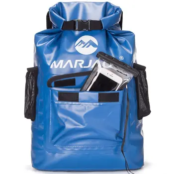 22L къмпинг раница водоустойчива суха чанта плуване кофа за съхранение на река рафтинг гребане каяк кану-каяк открит спортна чанта