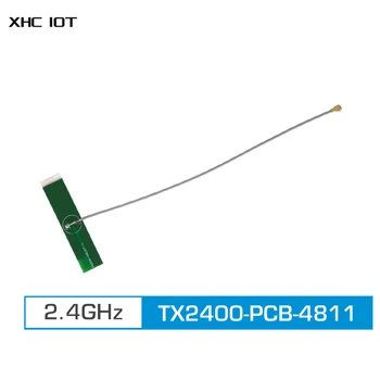 2pc / партида 2.4GHz PCB Wifi антена IPEX конектор 3.0dBi XHCIOT TX2400-PCB-4811 Omni посока 4g антена