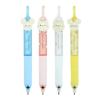 2pcs 0.5/0.7mm механични моливи сладък котка мишка автоматично натиснете писалки евтини Kawaii канцеларски корейски канцеларски училищни пособия