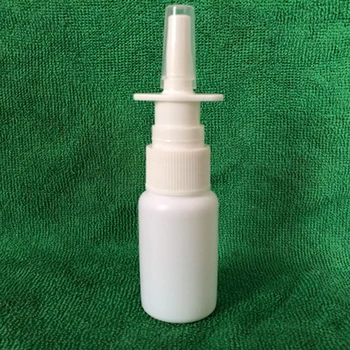 2Pcs/Lot 20ml Бели празни пластмасови назални спрей бутилки помпа пръскачка мъгла нос спрей за многократна употреба бутилки за медицинска опаковка RB22