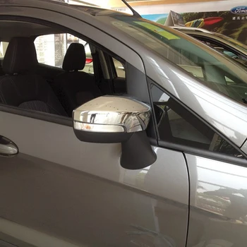 2Pcs/Set Капак на огледалото за задно виждане за Ford Ecosport 2013 - 2017 Стикери за защита на огледалото за задно виждане за обратно виждане