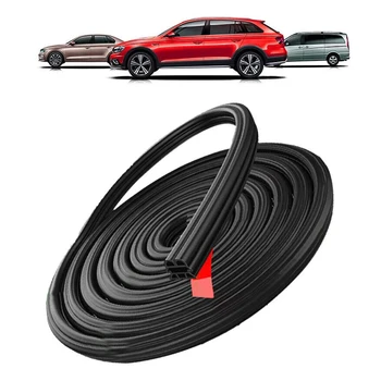 3-слойна гума 11mm x 9mm черна чисто нова врата уплътнителни ленти уплътнителни ленти аксесоари звукоизолация Weatherstrip