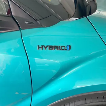 3 стилове 3D HYBRID кола лого стикери Ремонт метална емблема значка Decal авто аксесоари за Toyota Prius Camry Crown Auris Rav4