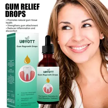 30ml Продукти за грижа за венците Течна дъвка Ремонт на дъвка Възстановяване на дъвка Естествени капки за устна грижа Gum Restore Oral Gum Care Liquid For Oral Car O9T6