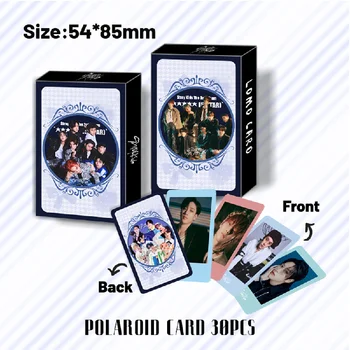 30Pcs/Set Kpop Stray Kids Нов албум 5-STAR HD Lomo карти Straykids Photo Card Пощенска картичка Hyun-Jin Felix HAN Фенове Колекция Подарък