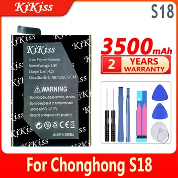 3500mAh KiKiss Нова батерия S 18 За батерии за мобилни телефони Chonghong S18