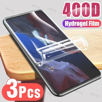 3PCS хидрогел филм покритие за Xiaomi Mi Pocophone Poco F5 Poko F 5 Pro F5Pro 5G 6.67