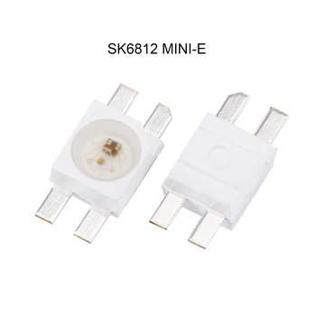 50-2000PCS SK6812 MINI-E RGB пиксел LED чип 3228 SMD (подобен на WS2812B) SK6812 Индивидуално адресируем пълноцветен DC5V 12MA
