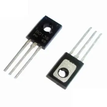50PCS BD136 TO-126 PNP силови транзистори NEW