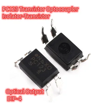 5pcs PC123 транзистор оптрон изолатор-транзистор/оптоелектронен изход DIP-4 пинов IC чип