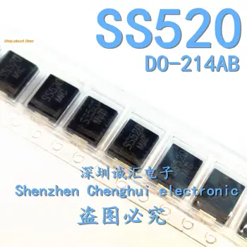 5pieces Оригинален запас 10SS520 SR5200 SB5200 5A 200V DO-214AB 