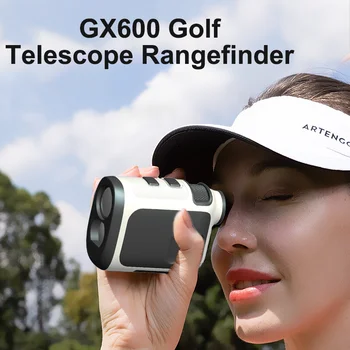 600m OEM екран обхват Finder PinSeeker Обхват на наклона Разстояние метър Стрелба с лък Лов цифров голф лазерен далекомер