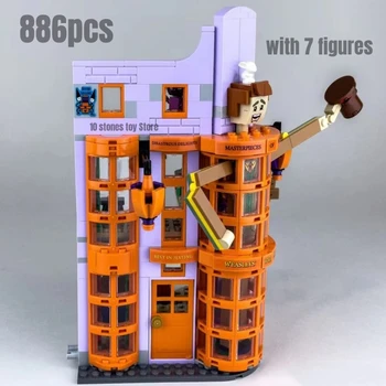 886pcs Съветник хрипове строителни блокове комплекти годни 76422 тухли модел играчки за деца