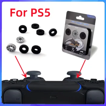 8pcs / Комплект прецизни пръстени за PS5 / PS4 Game Controller Aim Assist Target Motion Control Precision Rings (2 твърди / 4 меки / 2 лесни)