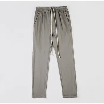 American Famous Brand RO Шнур Чист цвят Прост стил Ежедневни панталони Мъжки панталони Мъжки панталони Мъжко облекло Y2k Traf