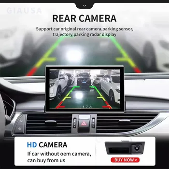 Android 12.0 HD анти-отблясъци екран кола радио за Audi A6 2012-2018 навигация GPS DVD плейър безжичен Carplay LHD Auto GPS стерео